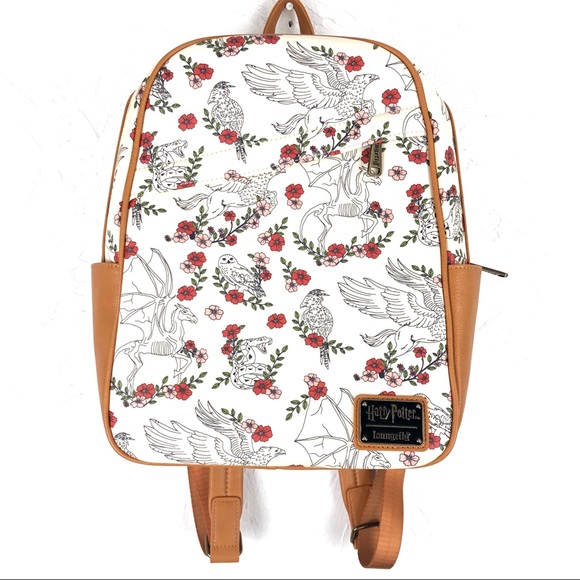 loungefly harry potter magical creatures mini backpack loungefly harry potter magical creatures mini backpack